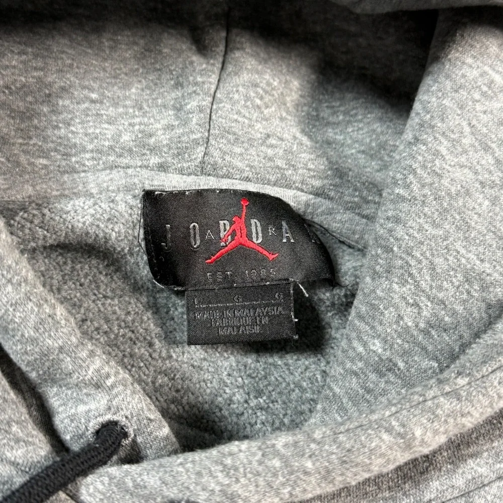 Jordan‎ Russell Westbrook Why Not LFTG Hoodie Mens Large Grey Graphic Sweatshirt